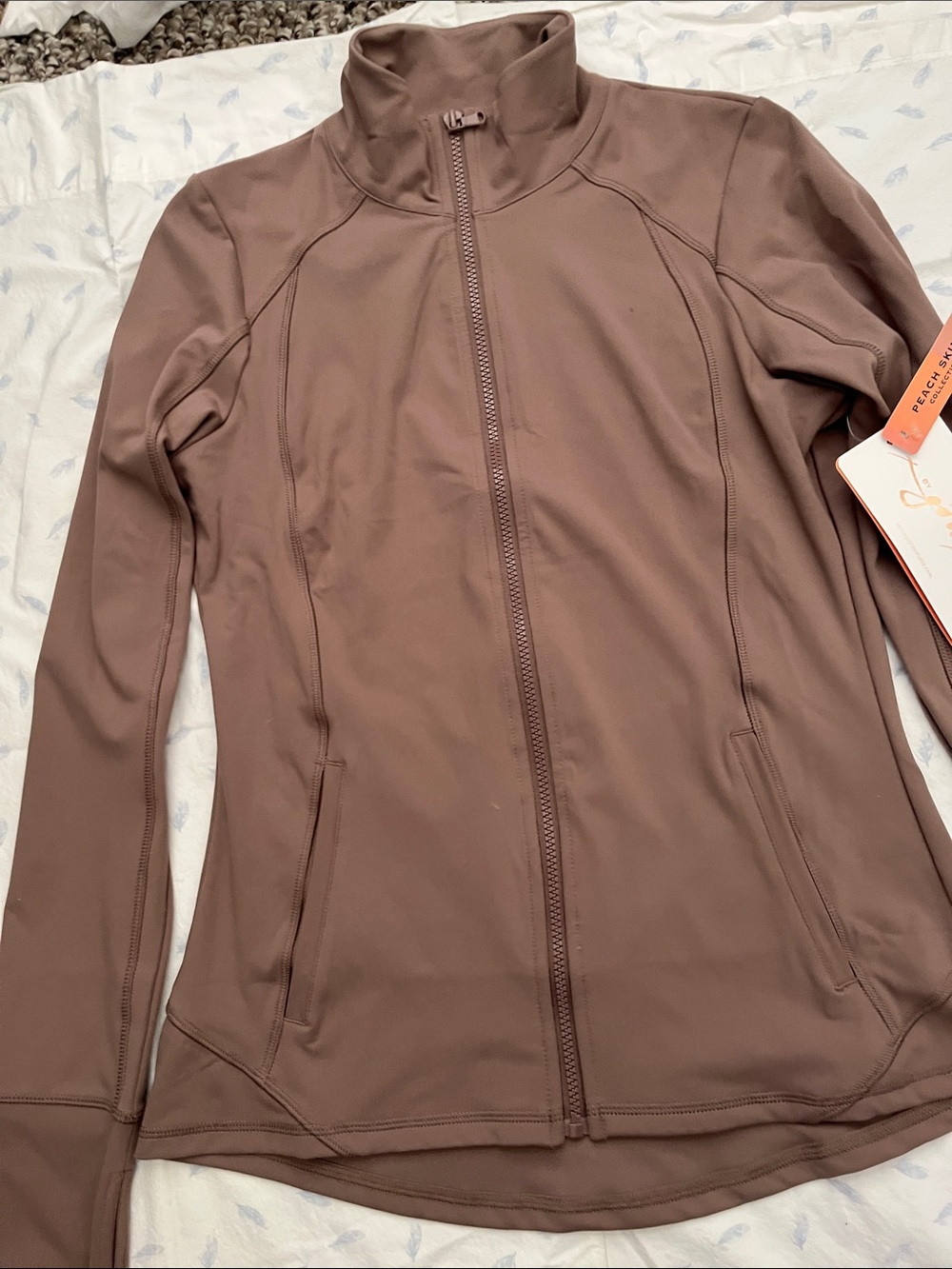 Women’s Full-Zip Performance Jacket - Brown